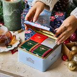 Winter Wonder Christmas Tea Gift Caddy with 4 Black Teas - content