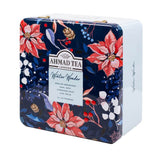 Winter Wonder Christmas Tea Gift Caddy with 4 Black Teas - angle