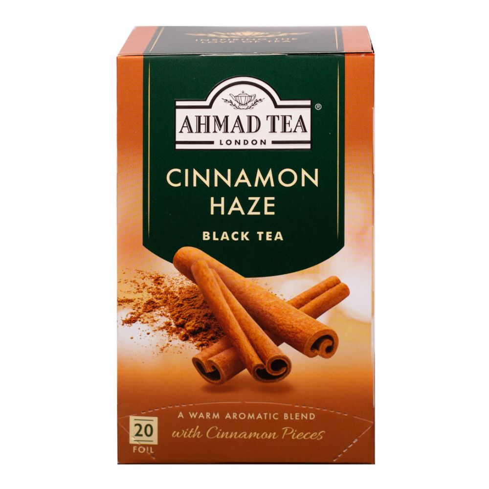 tea Cinnamon Black Tea Teabags | Spiced Black Tea Blend | Ahmad Tea
