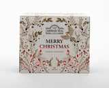 Ahmad Tea Fruitytea Selection of 6 Fruit Teas - 60 Teabags with Christmas Sleeve