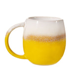 Sass & Belle Dip Glazed Ombre Yellow Mug