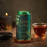 Ahmad Tea Garden Afternoon 100g Loose Leaf Tea - on evening table