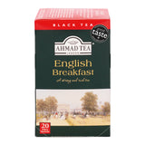 Ahmad Tea English Breakfast 20 Teabags - Front of box