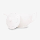 Ahmad Tea Porcelain White Teapot in Small - Teapot and lid