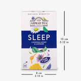 6 Packs of 20 Teabags - Box with dimensions