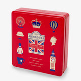 English Tea Four Collection Caddy - Side angle of caddy