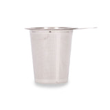 Ahmad Tea Stainless Steel Teacup Infuser - Front of infuser and lid