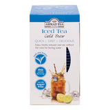 Lemon & Lime Iced Tea Cold Brew 20 Teabags - Top of box