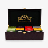 Teakeeper with Tea - Front of open box with tea boxes