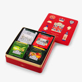 English Tea Four Collection Caddy - Open caddy on side