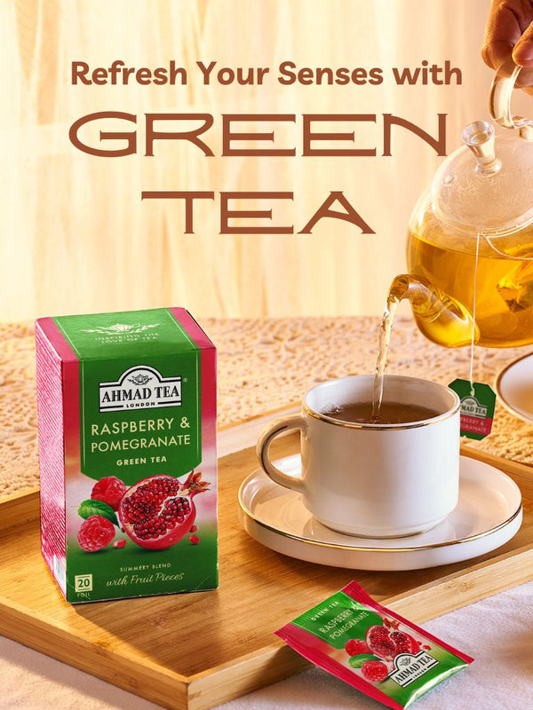 REFRESH YOUR SENSES WITH GREEN TEA