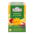 Mango & Lychee Green Tea - front of a box
