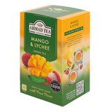 Mango & Lychee Green Tea -side of a box