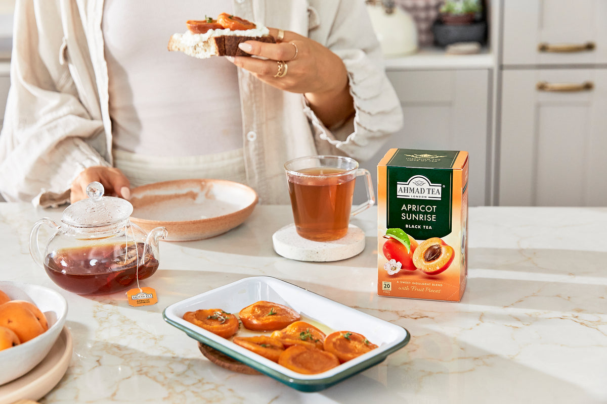 Apricot Sunrise Fruit Black Tea - 6 x 20 Teabags Subscription