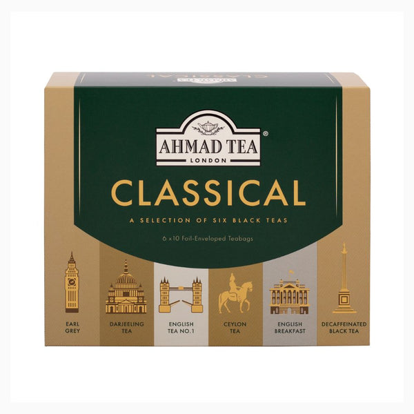 Classical Selection of 6 Black Teas - 60 Teabags