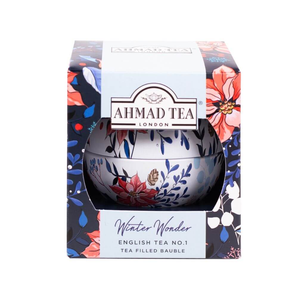 Winter Wonder Christmas Tree Tea Bauble - in a box