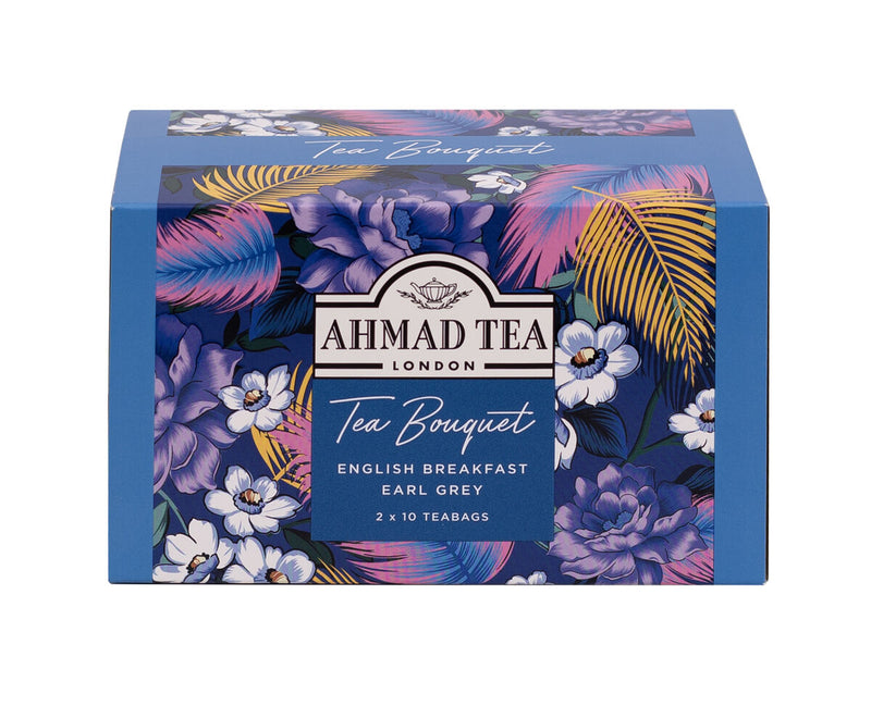 Ahmad Tea Tea Bouquet Selection Pack - 20 Teabags Front of Box