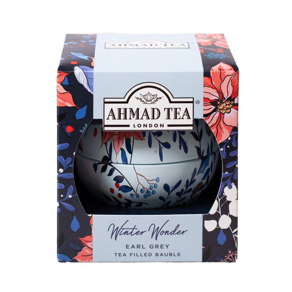 Winter Wonder Christmas Tea Bauble - 25g Loose Earl Grey Tea