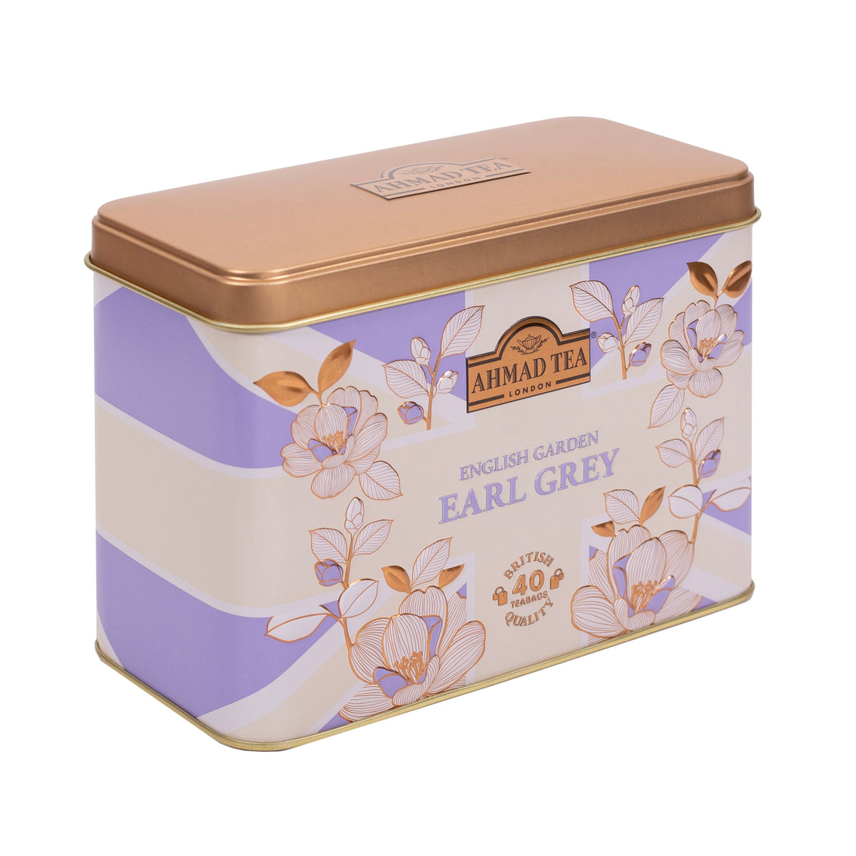 Earl Grey Tea - 40 Teabags in Caddy from English Garden Collection