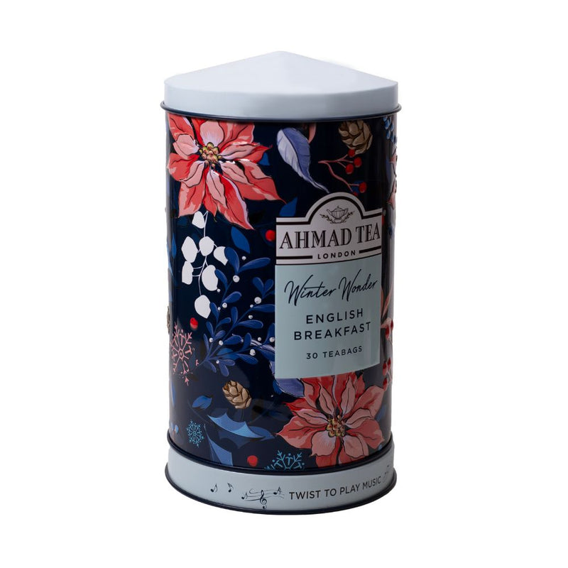 Winter Wonder Christmas Music Caddy - 30 Teabags