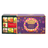 Happy Diwali Twelve Teas Collection of 12 Teas - 60 Teabags