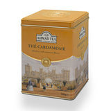 Ahmad Tea Cardamom 500g Caddy Loose Leaf Tea - Side of Caddy