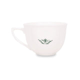 Ahmad Tea Porcelain White Teacup & Saucer