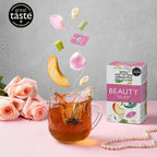 Peach, Carob & Rose Petals "Beauty" Infusion - Teabags