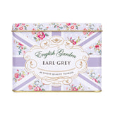 Earl Grey Tea in English Garden Caddy - Front of caddy