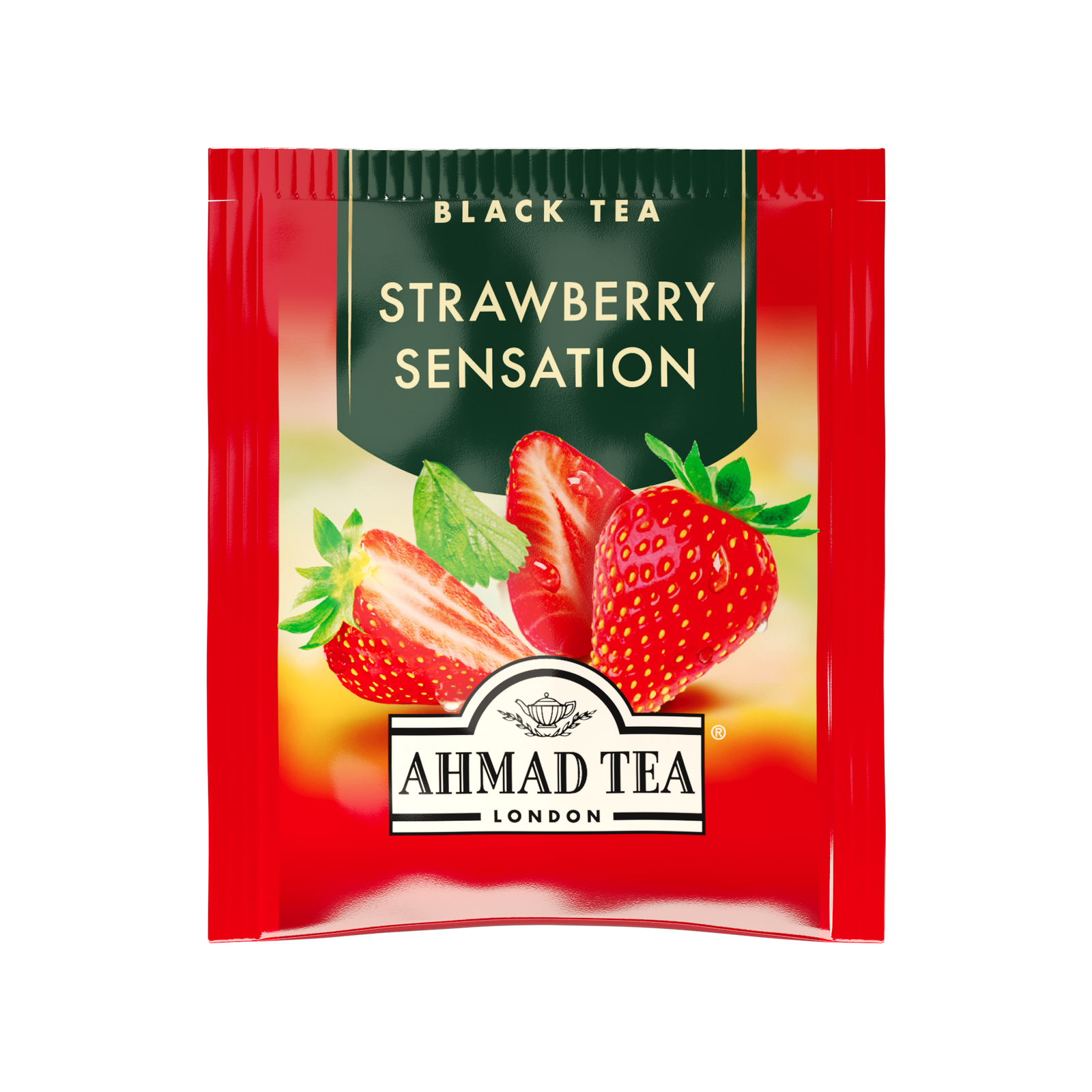 Strawberry Sensation Tea – 6 Teabag Packs | Fruit Teas | AhmadTea