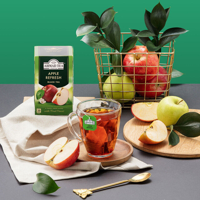 Apple Refresh Fruit Black Tea - 6 x 20 Teabags Subscription