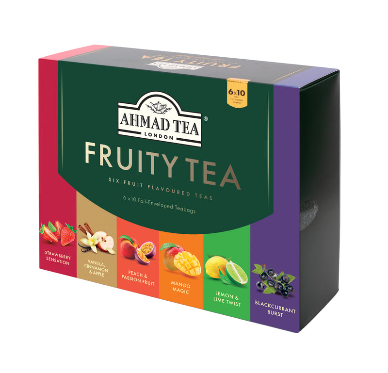 Fruitytea Selection of 6 Fruit Teas - 60 Teabags