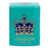 Colourful London Caddy with English Tea No.1 20 Teabags - Front of Caddy