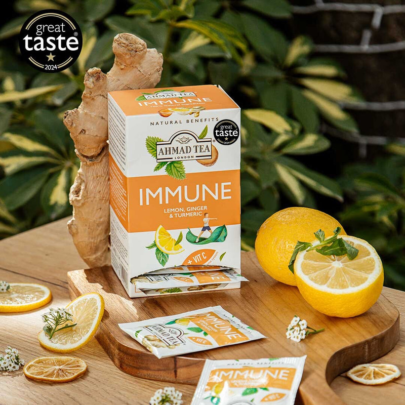 Lemon, Ginger & Turmeric "Immune" Infusion - Teabags