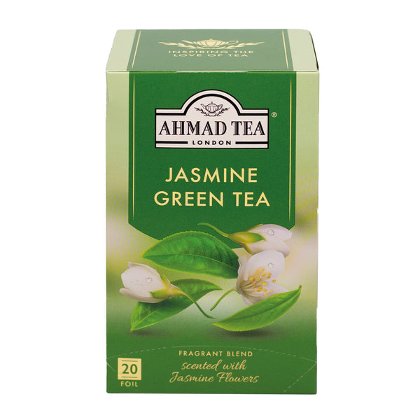 Ahmad Tea Jasmine Romance 20 Teabags - Front of box Subscribe & Save