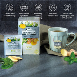 Detox Infusion Tea- 6 x 20 Teabags Subscription