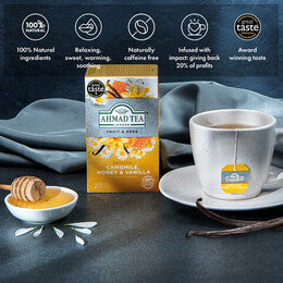 Camomile, Honey & Vanilla Infusion - Teabags