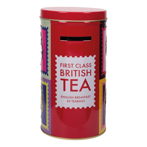 English Breakfast First Class Post Box Caddy - 30  Teabags