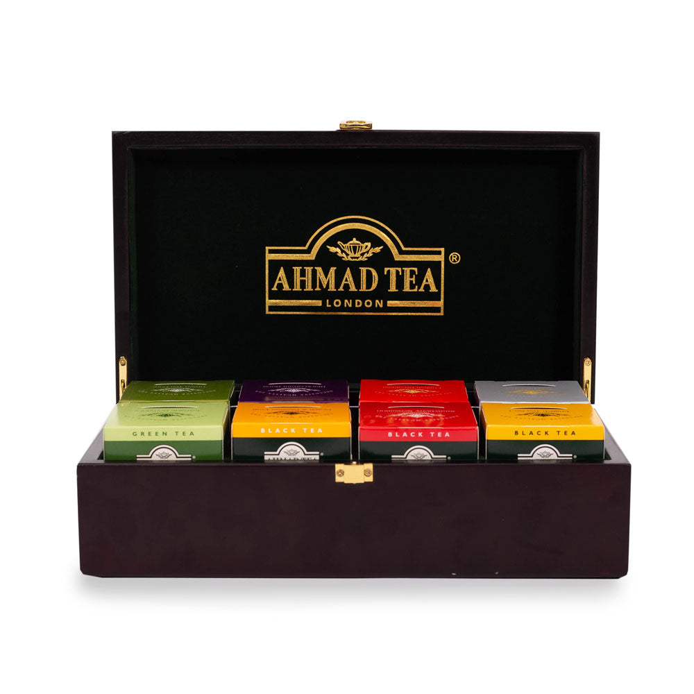 Amazing Tea Box Luxury Wooden Tea Gift Box | Tea Keeper Chest | Ahmad Tea