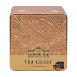 Tea Chest Four Caddy with 4 Black & Green Teas - 40 Teabags