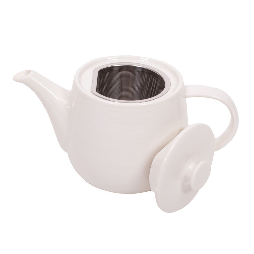 Ahmad Tea White Ceramic Teapot 500ml