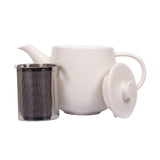 Ahmad Tea White Ceramic Teapot 500ml