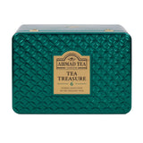 Tea Treasure Caddy with 6 Black & Green Teas - 60 Teabags