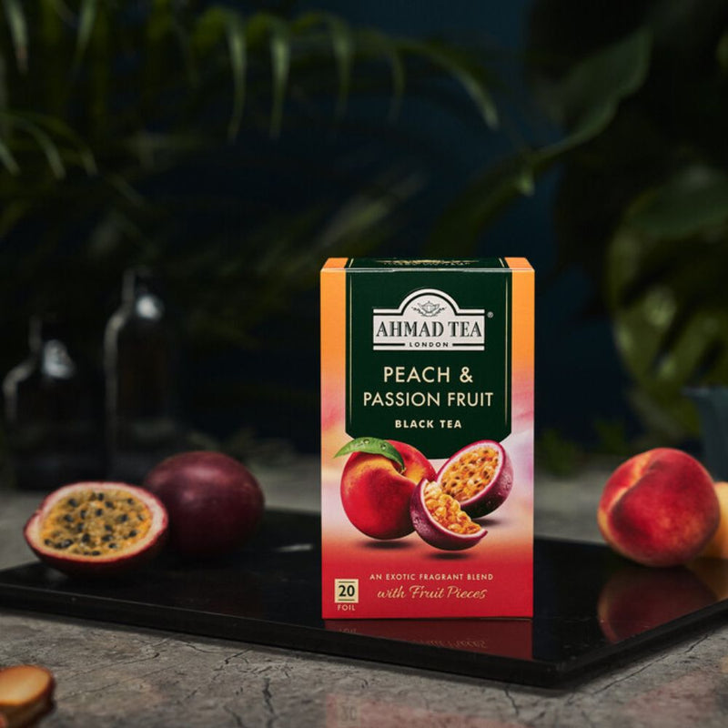 Peach & Passion Fruit Fruit Black Tea - Teabags