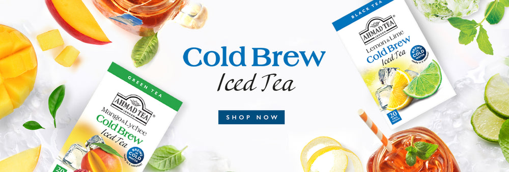 Ahmad Tea Cold Brew Iced Tea packages