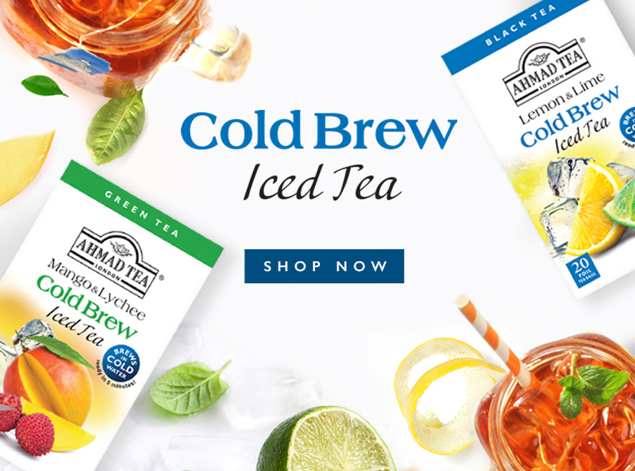 Ahmad Tea Cold Brew Iced Tea packages