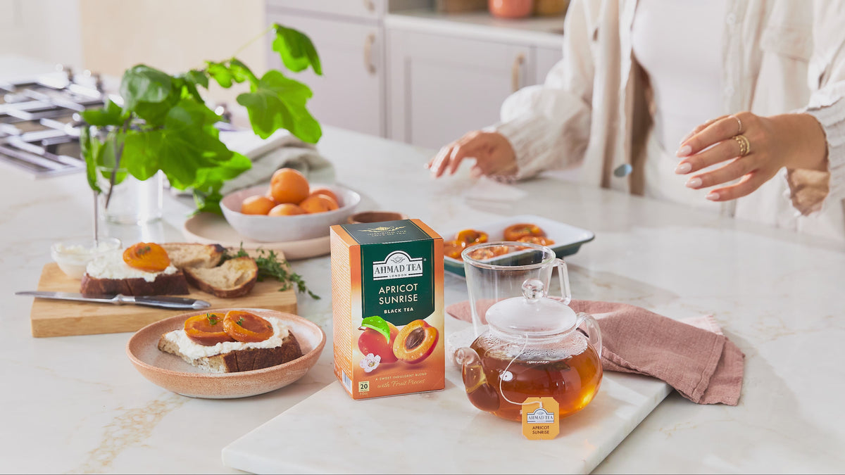 Apricot Sunrise Fruit Black Tea - 6 x 20 Teabags Subscription