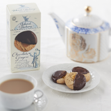 Island Bakery Chocolate Ginger Biscuits – Biscuits served on laid table