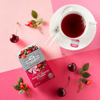 Rosehip, Hibiscus & Cherry 20 Teabags - Lifestyle image