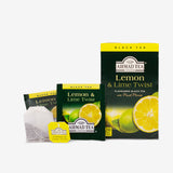 Lemon & Lime Twist 20 Teabags - Box, envelopes and teabag